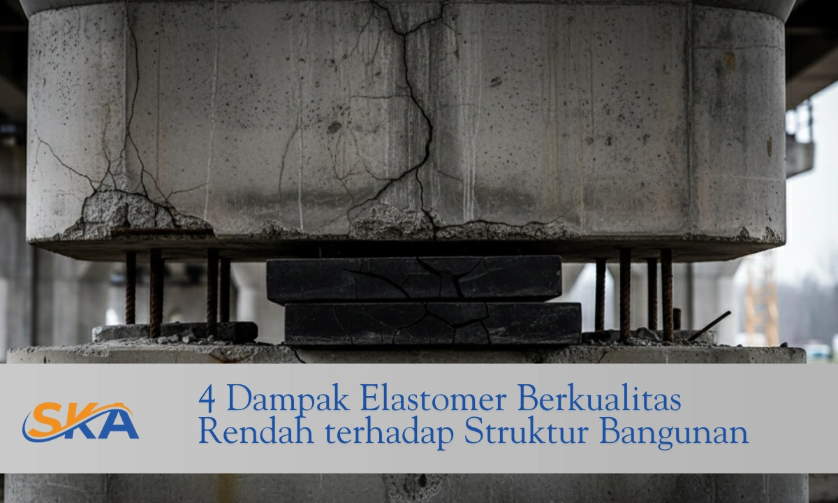 4 Dampak Elastomer Berkualitas Rendah terhadap Struktur Bangunan