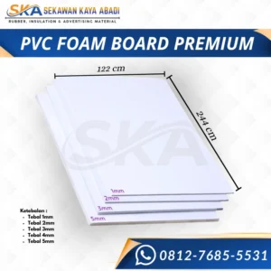 pvc foam board 4mm 122 x 244 cm sekawan kaya abadi