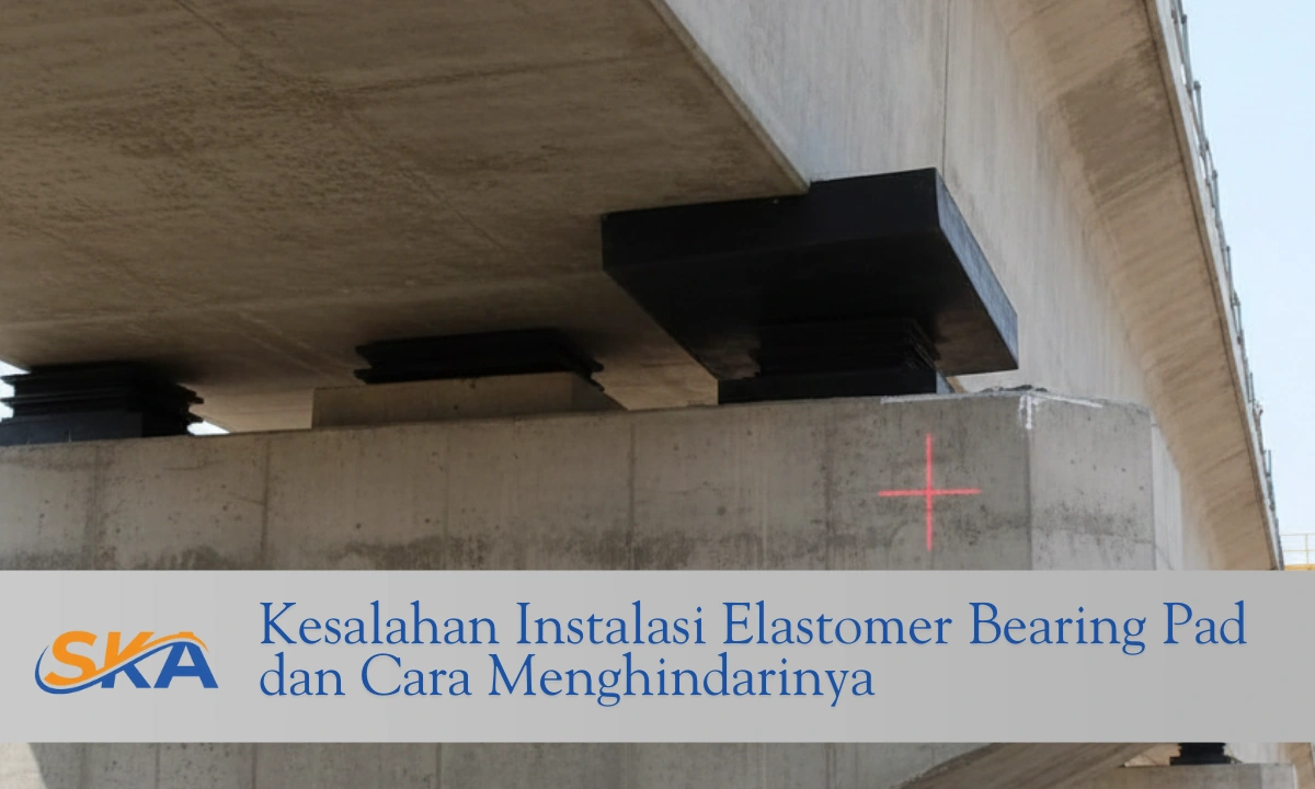 kesalahan instalasi elastomer bearing pad