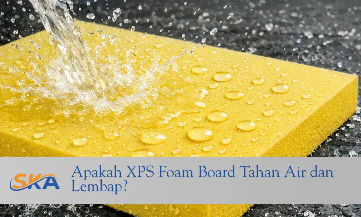 apakah xps foam board tahan air dan lembab