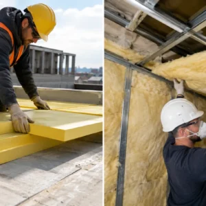 Perbandingan XPS Foam Board vs Glasswool untuk material insulasi bangunan industri