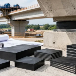 Ukuran elastomer jembatan untuk menentukan dimensi elastomer bearing pad pada proyek konstruksi jembatan