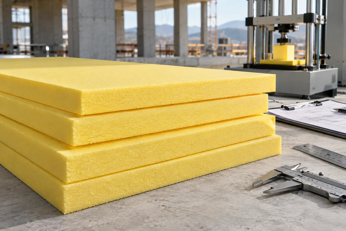 standar pengujian XPS Foam Board